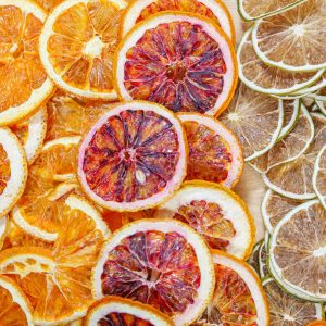 Bartender's Choice Assorted Dehydrated Citrus Wheel Garnish