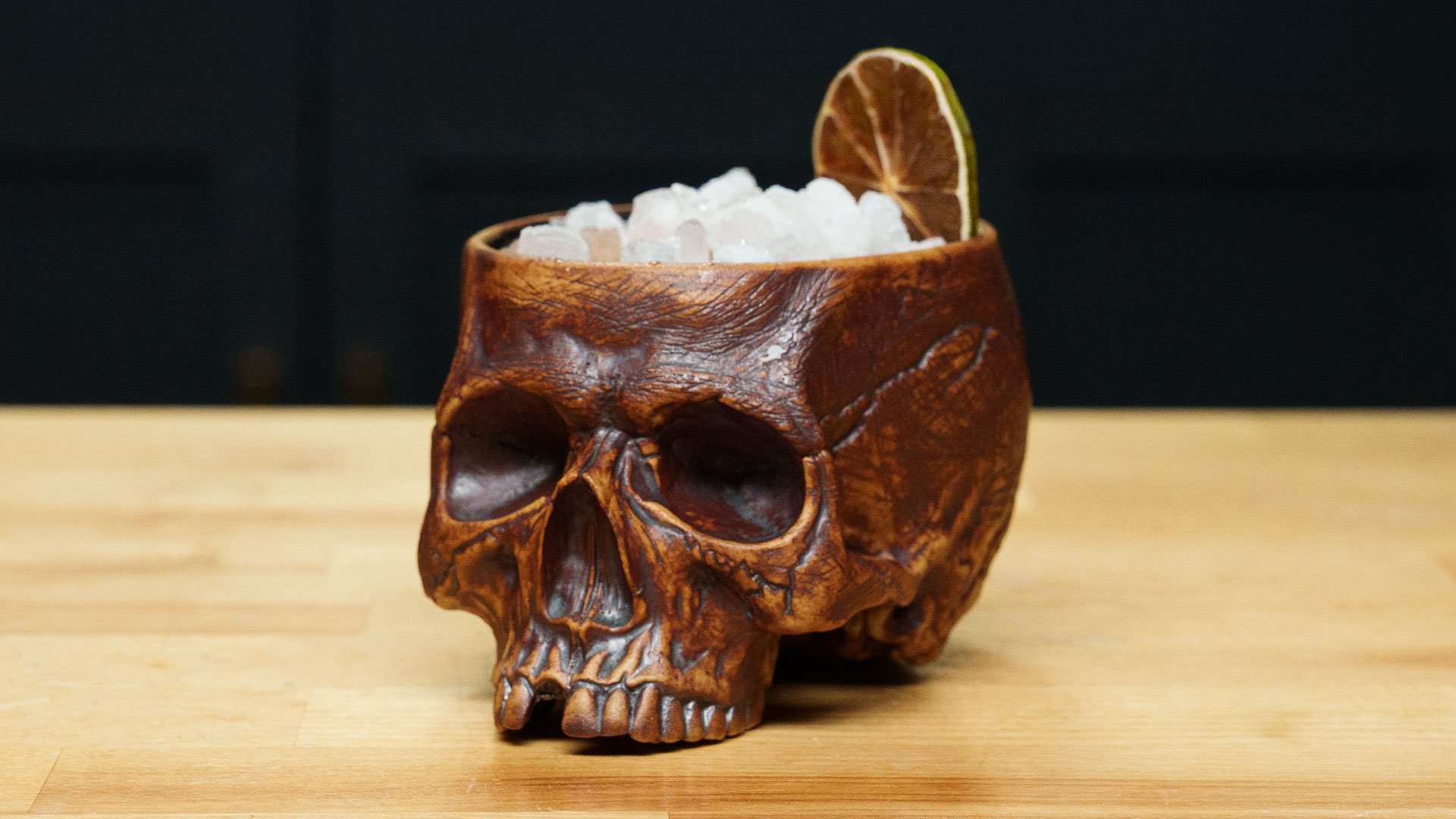 THE SKULL DISK DAMNGOOD!! × NATURE TONES Authentic Human Skull Life Size Replica Aged Relic Crypt